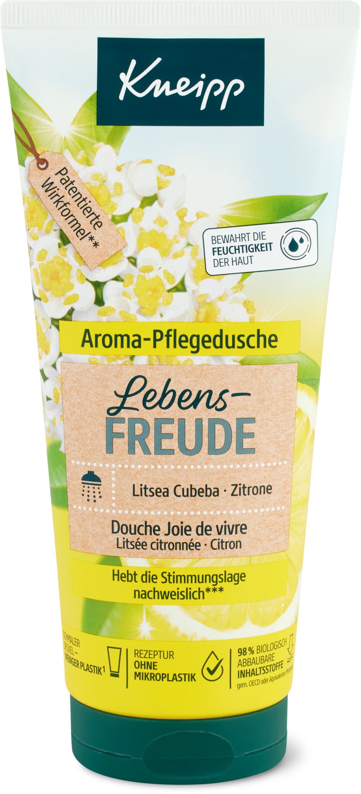 Kneipp Pflegedusche Lebensfreude Litsea und Zitrone 200ml